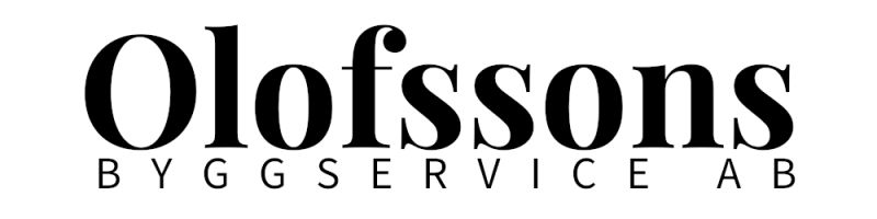 Olofssons byggservice AB logotyp.
